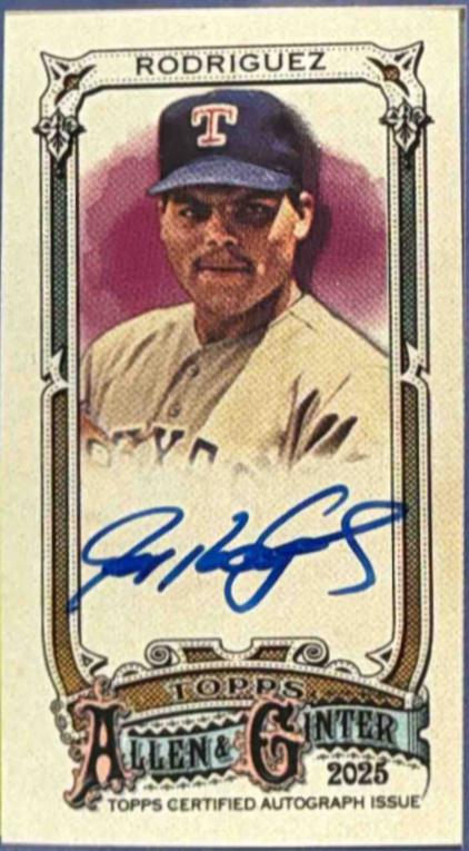 Ivan Rodriguez [Blue] #MA-IR