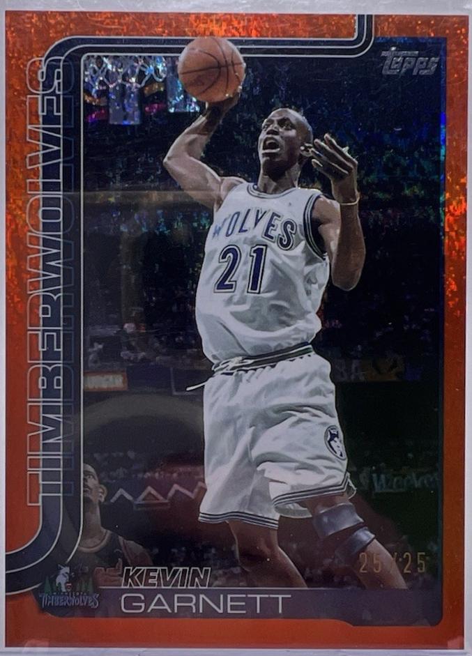 Kevin Garnett [Holo Orange Foil] #254 Prices | 2025 Topps