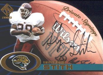 Shyrone Stith #17 Football Cards 2000 Pacific Private Stock Signings