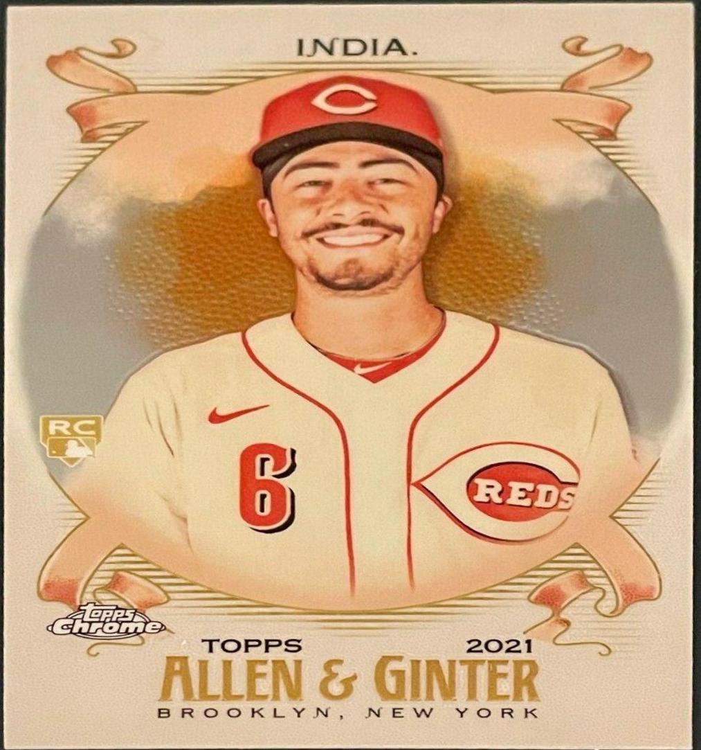 Jonathan India #210 Baseball Cards 2021 Topps Allen & Ginter Chrome