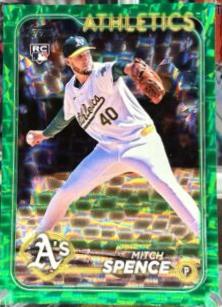 Mitch Spence [Green Crackle Foilboard] #US28