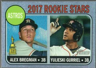 Astros 2017 Rookie Stars: Alex Bregman / Yulieski Gurriel