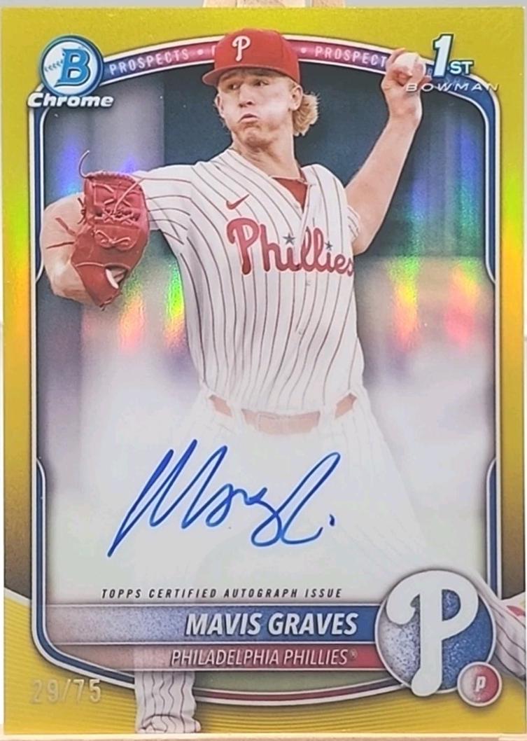 Mavis Graves [Yellow Refractor] #CPA-MG
