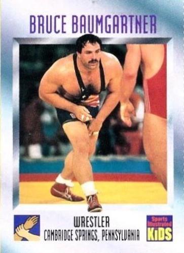 Bruce Baumgartner #392 Wrestling Cards 1995 Cardz WCW Main Event