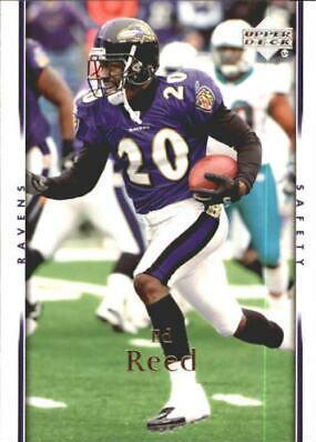 Ed Reed #12 Football Cards 2007 Upper Deck