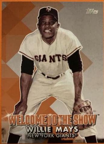 Willie Mays #WTTS-47 Baseball Cards 2022 Topps Welcome to the Show