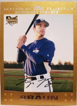 Ryan Braun [Gold] #UH150