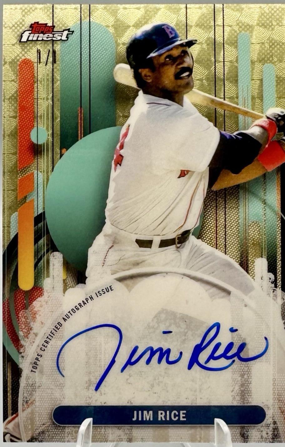 Jim Rice [Superfractor] #FA-JR