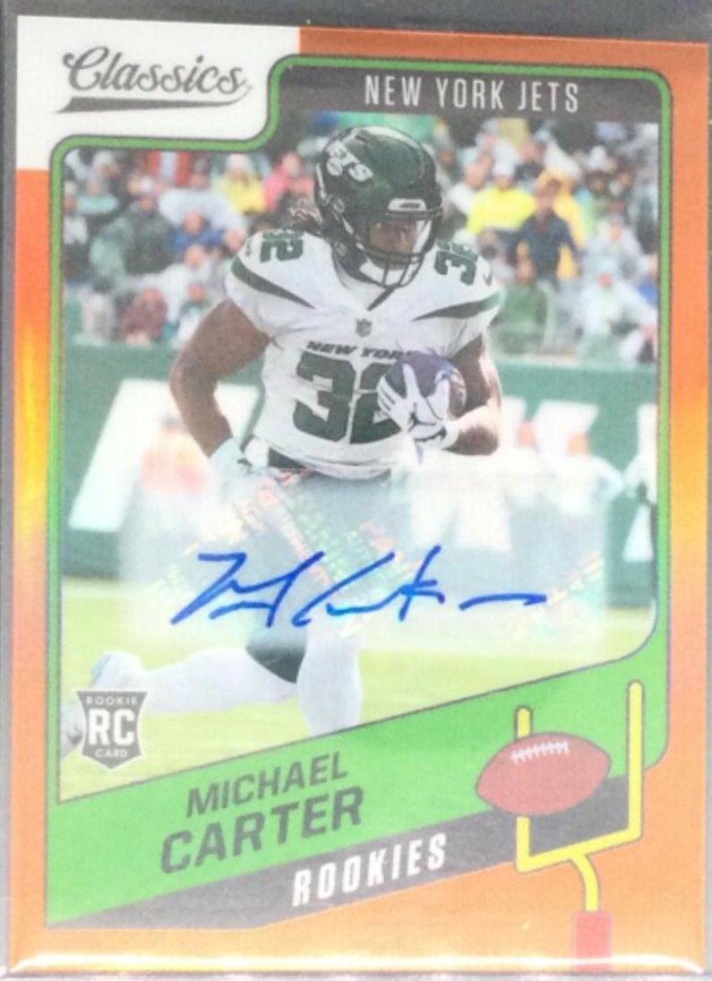 Michael Carter #185 Football Cards 2021 Panini Classics