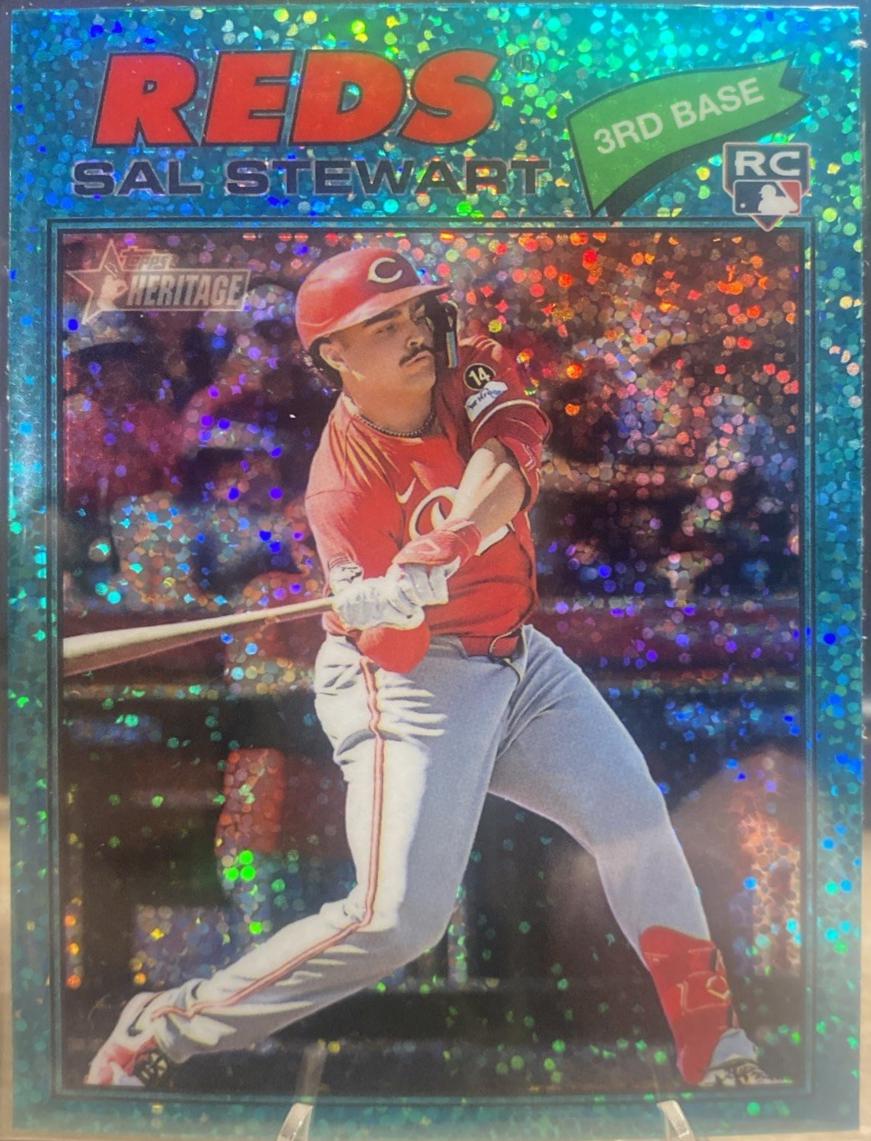 Sal Stewart #221 2026 Topps Heritage Baseball