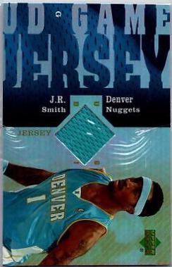 J.R. Smith #UD-JS Basketball Cards 2006 Upper Deck Reserve Game Jersey