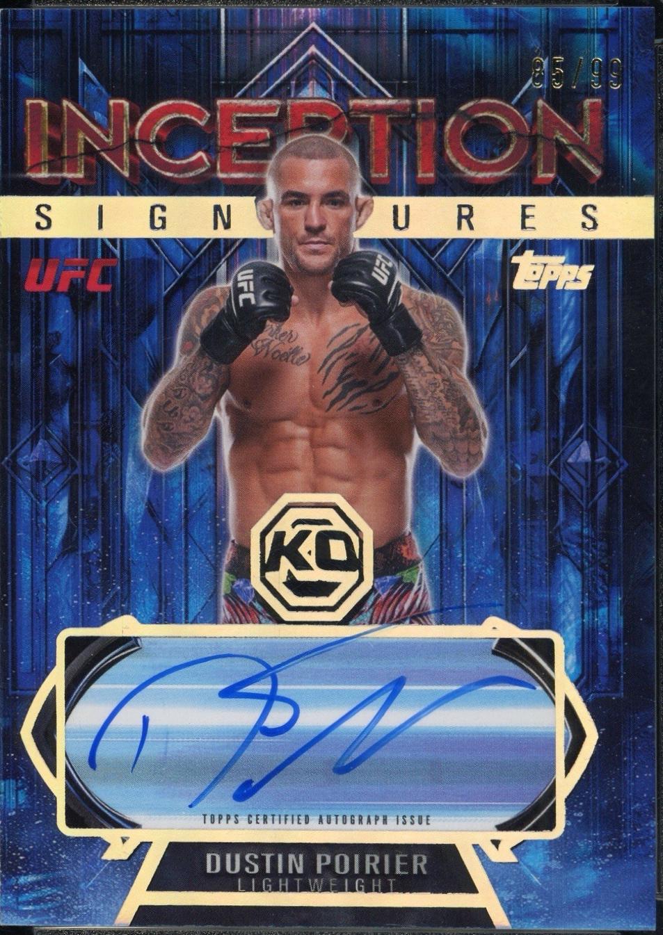 Dustin Poirier #INS-DP Prices | 2026 Topps Knockout UFC Inception