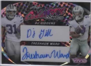 DJ Giddens / Treshaun Ward [Black Prismatic] #CCD-9