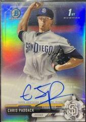 Chris Paddack [Refractor] #CPA-CP Baseball Cards 2017 Bowman Chrome Prospects Autographs Prices