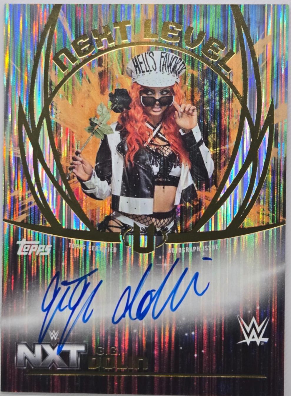 Gigi Dolin #NLA-GDO Prices | 2025 Topps Universe WWE Next Level