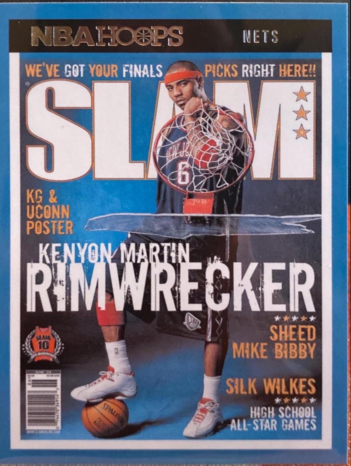 Kenyon Martin #6 Basketball Cards 2021 Panini Hoops SLAM