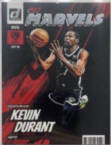 Kevin Durant #10 Basketball Cards 2022 Panini Donruss Net Marvels
