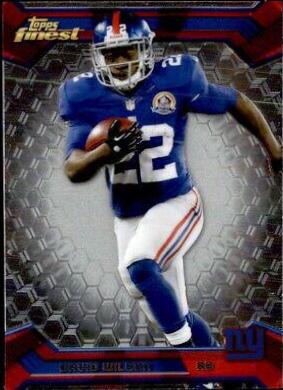 David Wilson #7 Football Cards 2013 Topps Finest