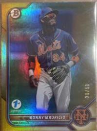 Ronny Mauricio [Gold Foil] #BPPF-16