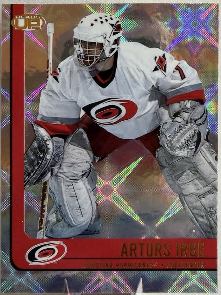 Arturs Irbe #16 2001 Pacific Heads Up Hockey