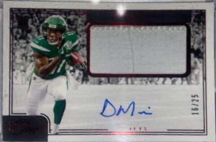 Denzel Mims [Patch Autograph Red] #29