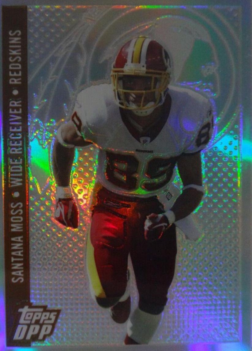 Santana Moss [Chrome Bronze Refractor] #89