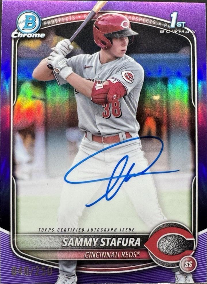 Sammy Stafura [Purple] #CPA-SS