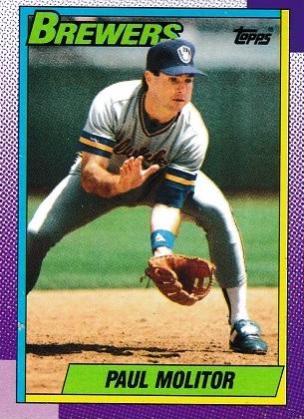 Paul Molitor #360 Baseball Cards 1990 Topps