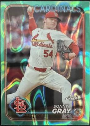Sonny Gray [RayWave Aqua Refractor] #143