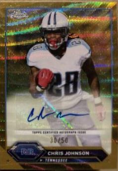 Chris Johnson [Gold Wave Refractor] #TCA-CJ