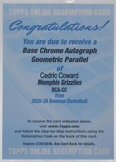 Cedric Coward