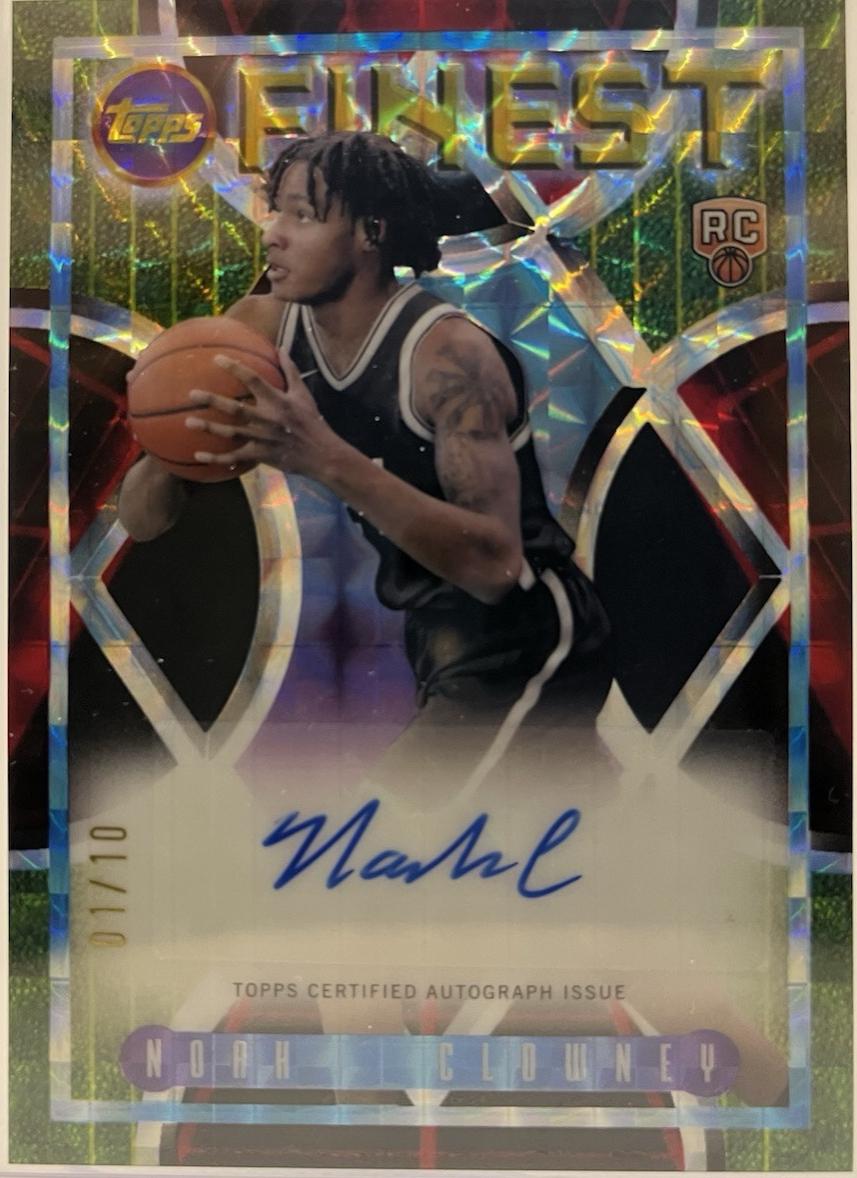 Noah Clowney [Red Black Vapor Geometric Refractor] #RFA-NC