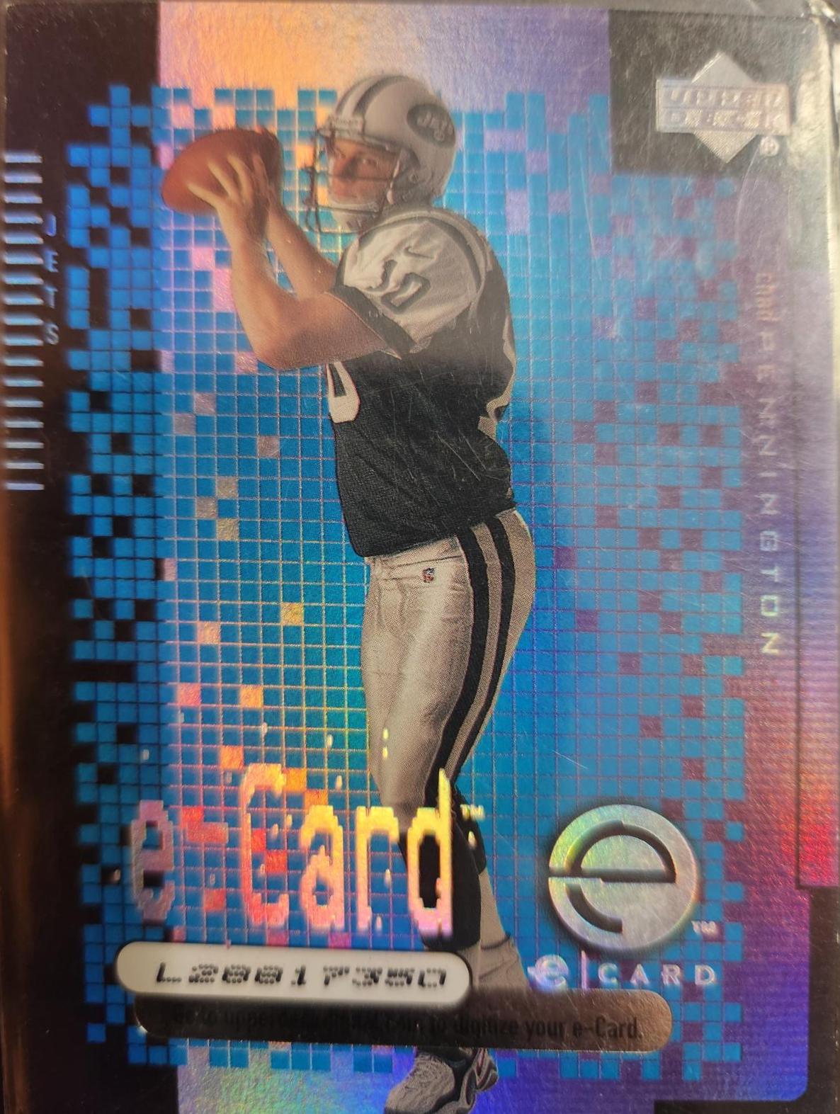 Chad Pennington #CP Football Cards 2000 Upper Deck Digital Evolve