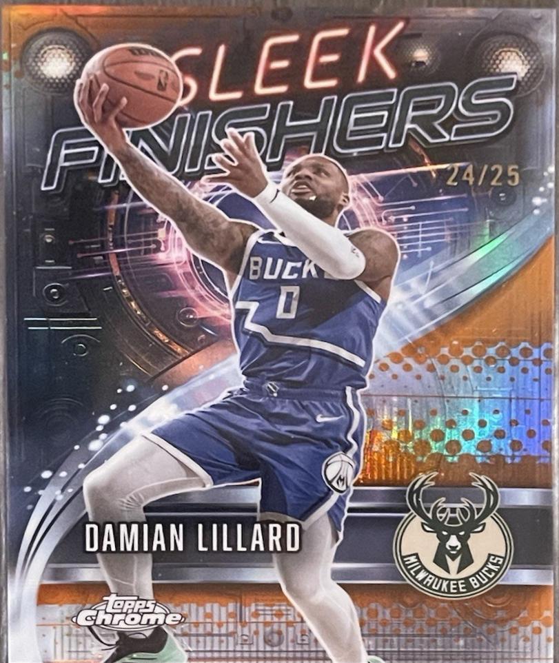 Damian Lillard [Refractor Orange] #SF-9