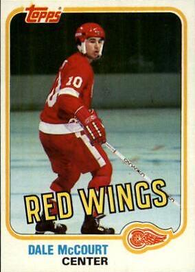 Dale McCourt #51 1981 Topps Hockey