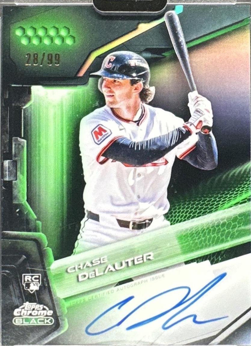 Chase DeLauter [Green Refractor] #CBA-CDE