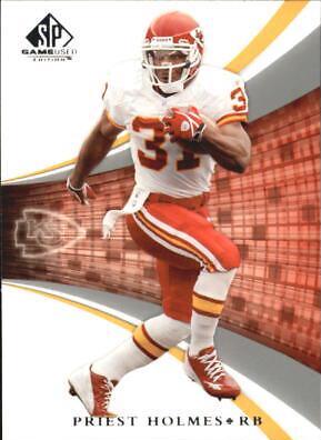Priest Holmes #47 2004 Sp Game Used Football