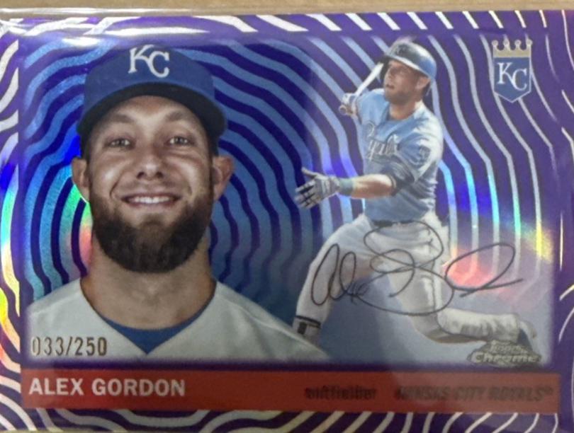 2025 Alex Gordon [Vibrations Refractor] #419