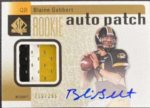 Blaine Gabbert [Autograph Patch] #205