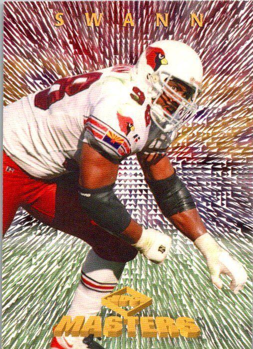 Eric Swann #5 Football Cards 1997 Collector's Edge Masters
