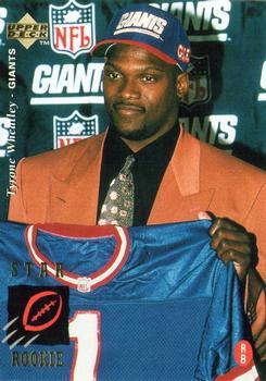 Tyrone Wheatley #14 Football Cards 1995 Upper Deck