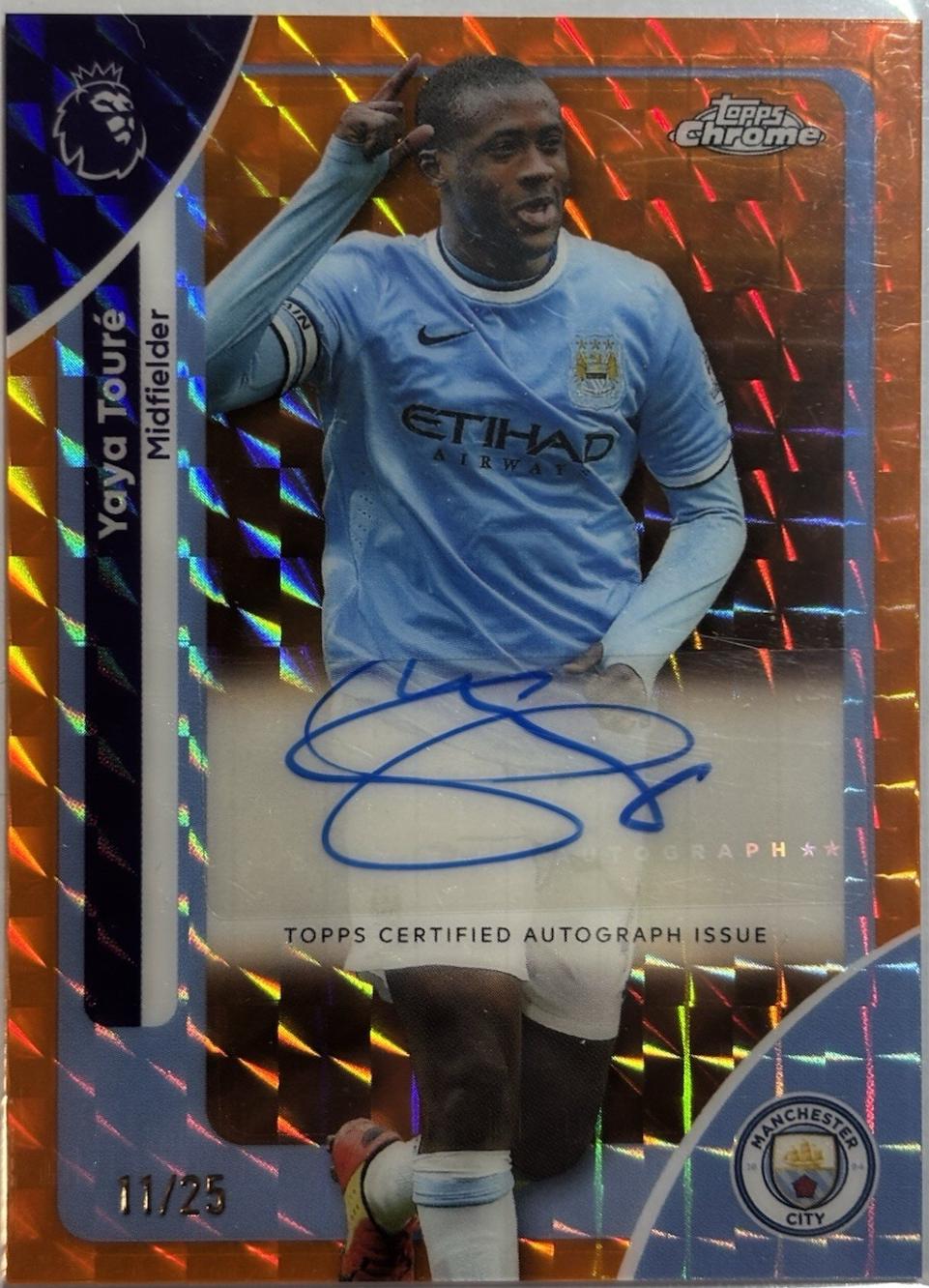 Yaya Toure [Orange Geometric Refractor] #CA-YA