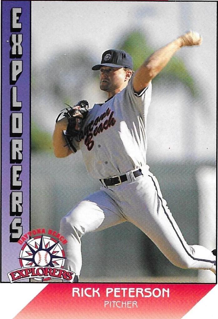 Rick Peterson #49 Baseball Cards 1991 Pacific Senior League