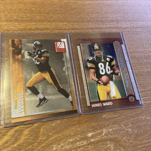 Hines Ward #48 1999 Panini Donruss Elite Football