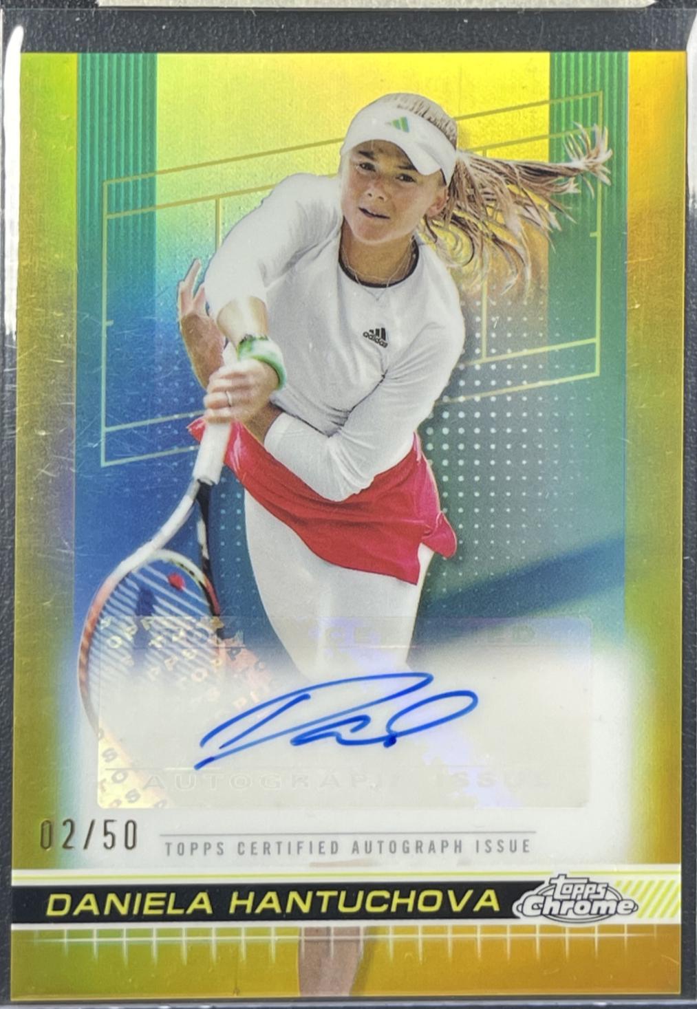 Daniela Hantuchova [Gold Refractor] #TCA-DHA Prices | 2024 Topps Chrome ...