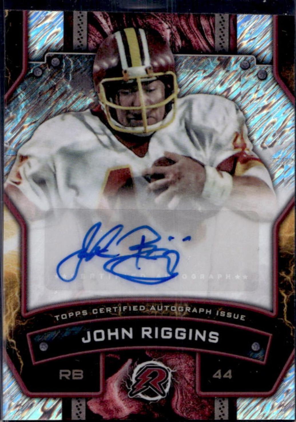 John Riggins [Silver Static] #RS-JRI