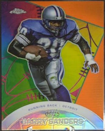 Barry Sanders [Orange Refractor] #CAE-21