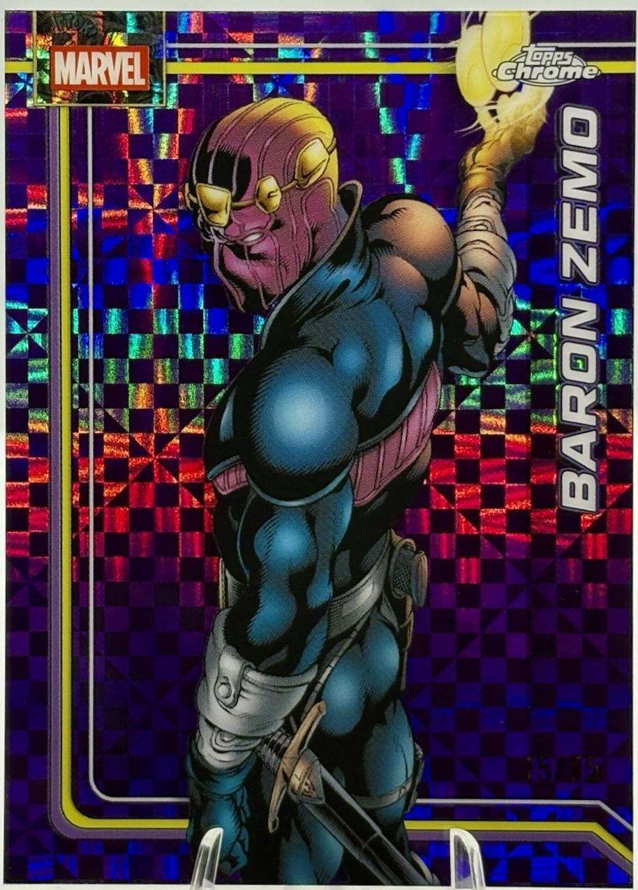 Baron Zemo Purple X-Fractor