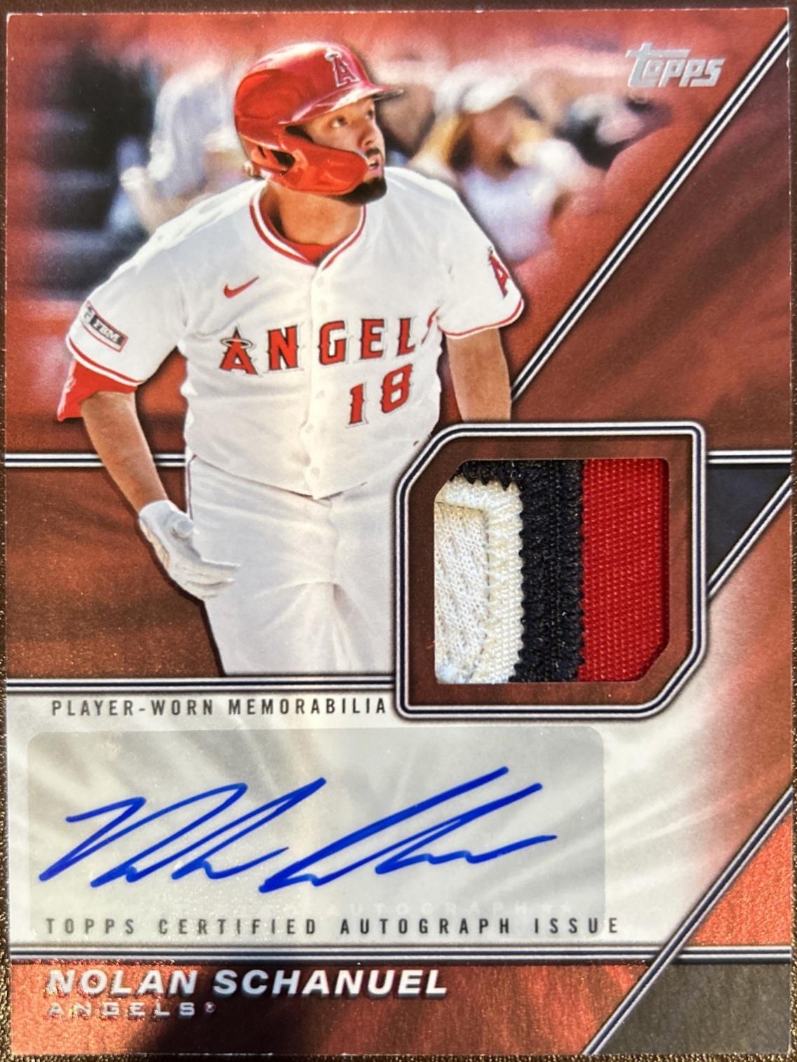 Nolan Schanuel [Red] #MLMA-NS