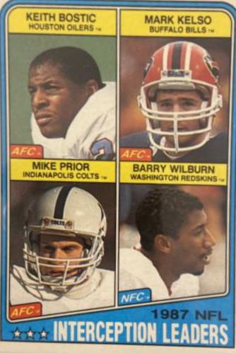 Bostic, Kelso, Prior, Wlbrn. [InterceptionLeaders] #219